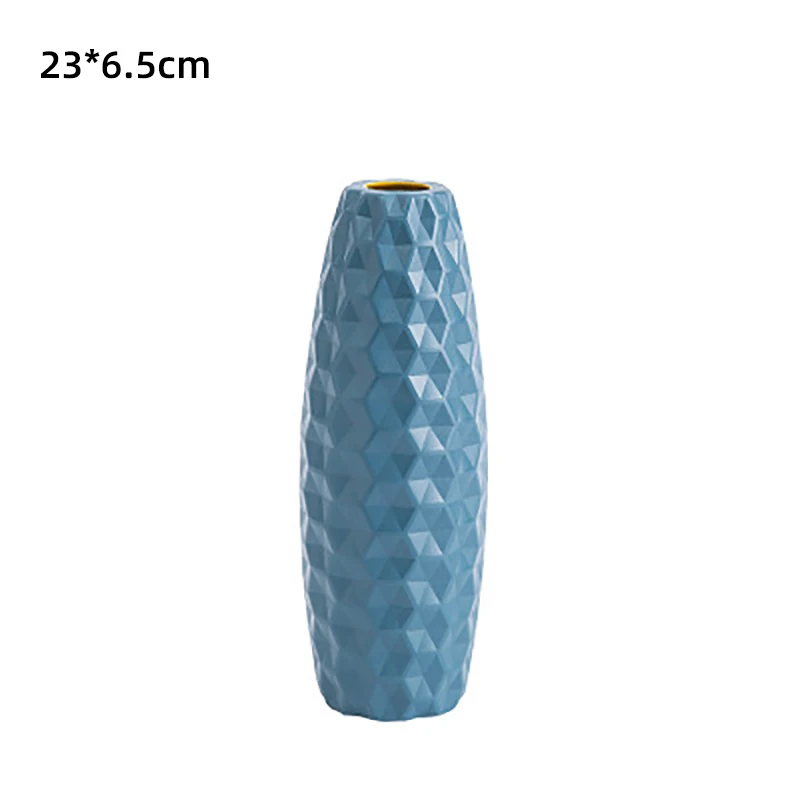 

Modern Flower Vase Home Flower Arrangement Living Room Origami Plastic Nordic Style Home Decoration Ornament Home Decor Hot Sale