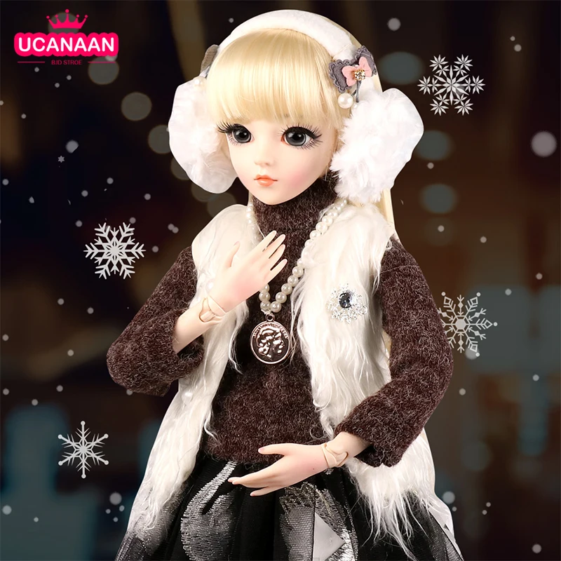 UCanaan/60 см большой BJD кукла 1/3 девочек SD куклы 18 Шаровые опоры подвижные модное