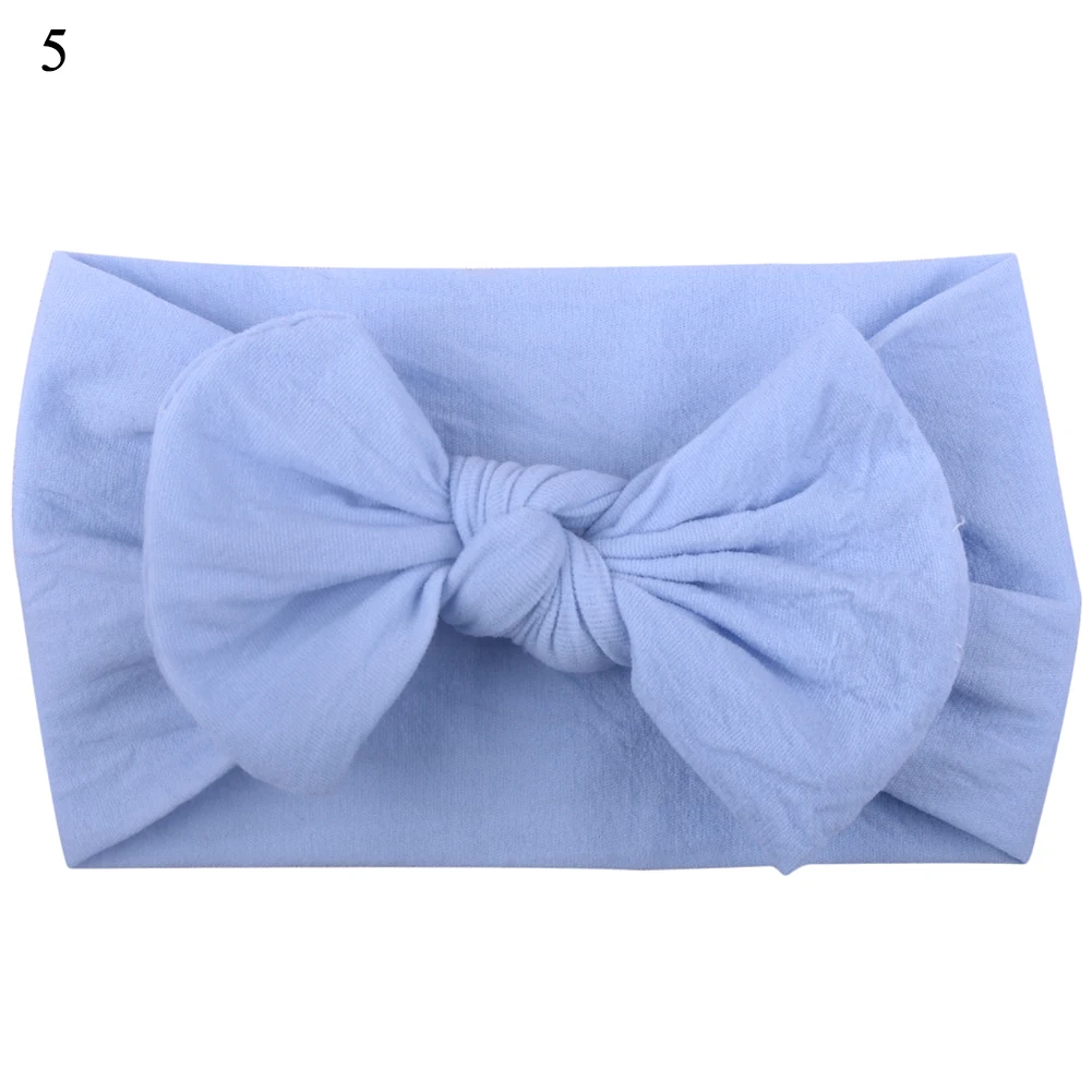 

2020 Baby Child Girl Cute Bow Headband Dress Up Headband Solid Color Hair Band For Baby Girl Hair Band For Makeup Tulband Baby