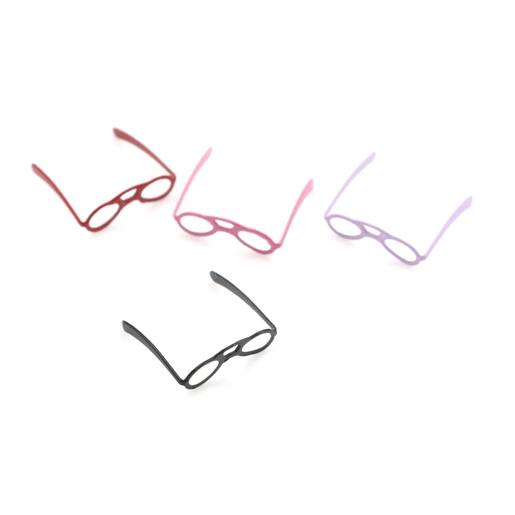 

1pc 1:12 Scale Simulation Glasses EarphoneToys Vintage Dolls House Miniature Accessories Children Doll Accessories