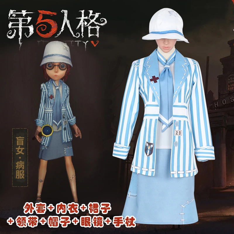 

Game Identity V Helena Adams Cosplay Costume sick suit Halloween christmas Costumes For women adult kids free shipping