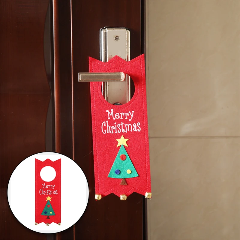 

Merry Christmas Banner Door Hanging Ornament Christmas Multi-Color Home Decoration Xmas Ornaments 2022 Happy New Year