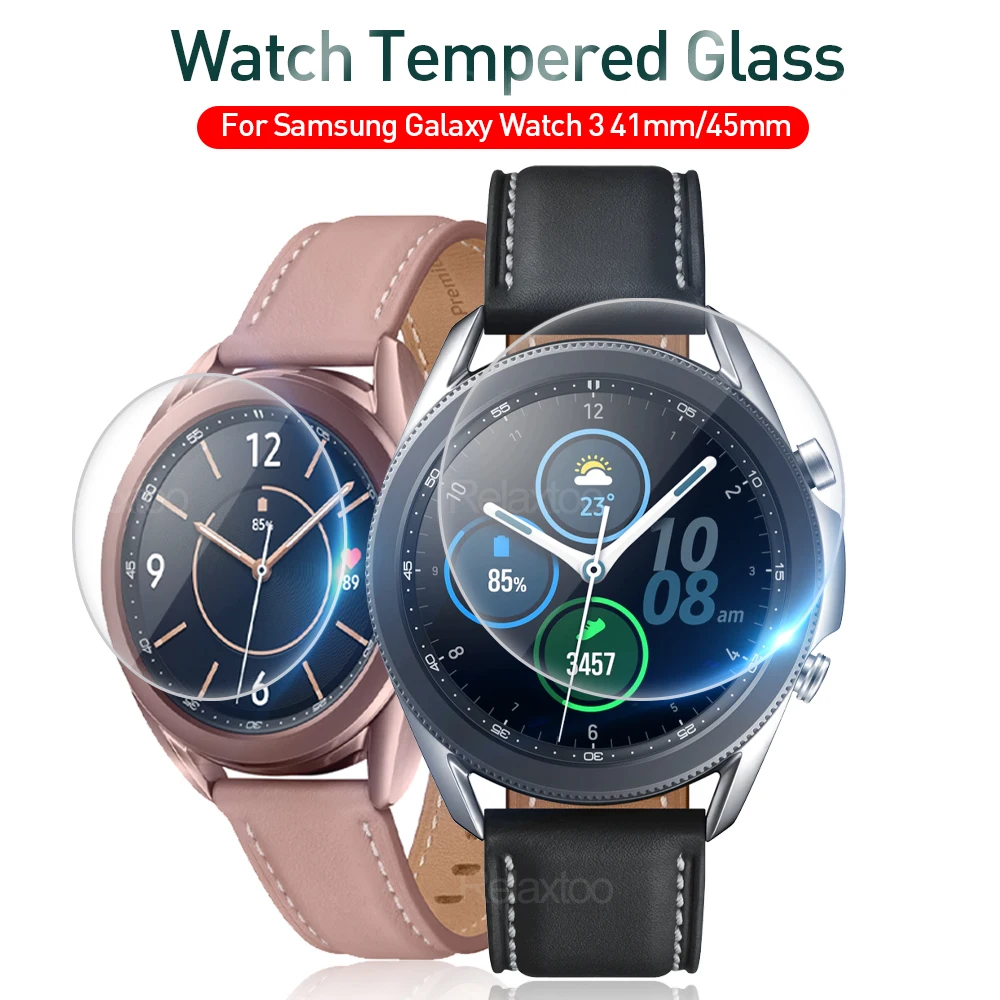 

Закаленное защитное стекло для Samsung Galaxy Watch 3, 45 мм, 41 мм, 3 шт.