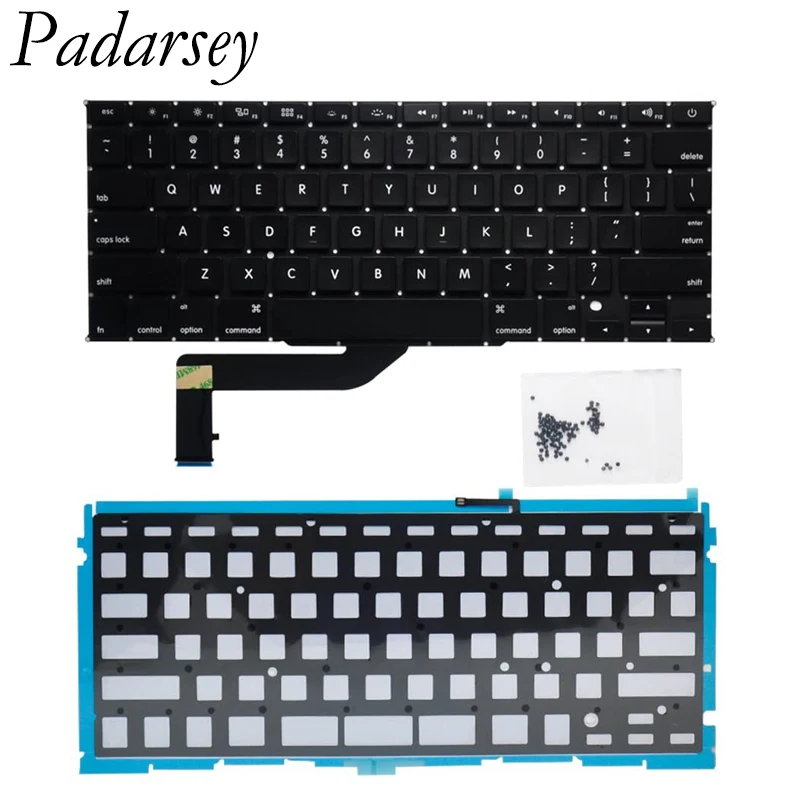 Pardarsey новая английская русская испанская французская немецкая клавиатура с