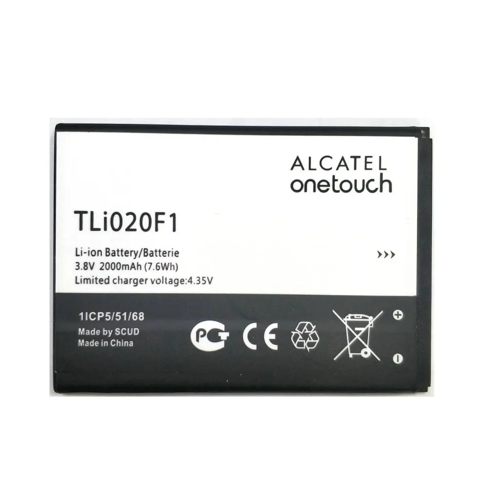 Новинка 2019 аккумулятор TLI020F1 для TCL J720T J726T Alcatel One Touch Pop 2 5042d C7 7040 запасная деталь