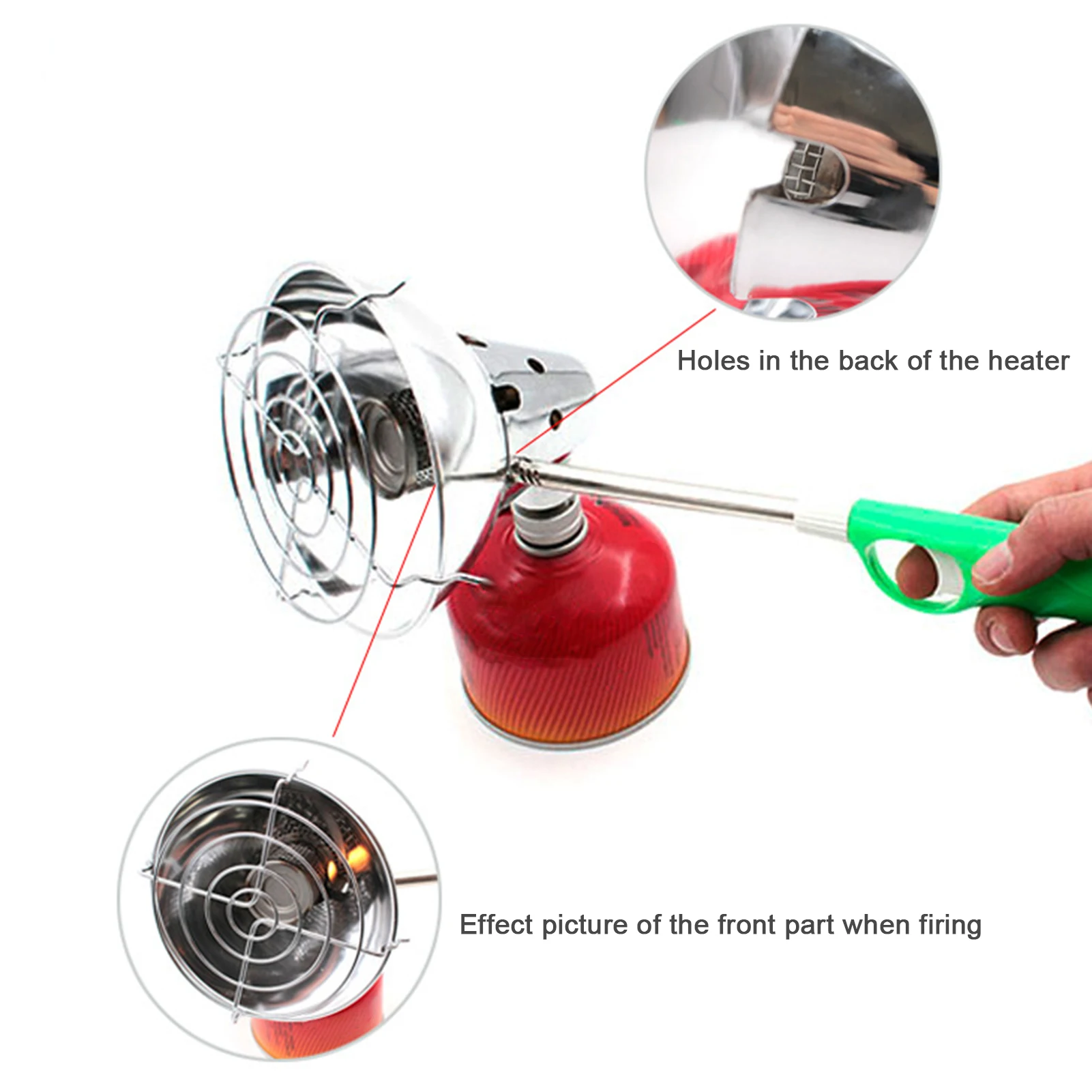 

Mini Portable Electric Warmer Outdoor Camping Office Dormitory Heater Device
