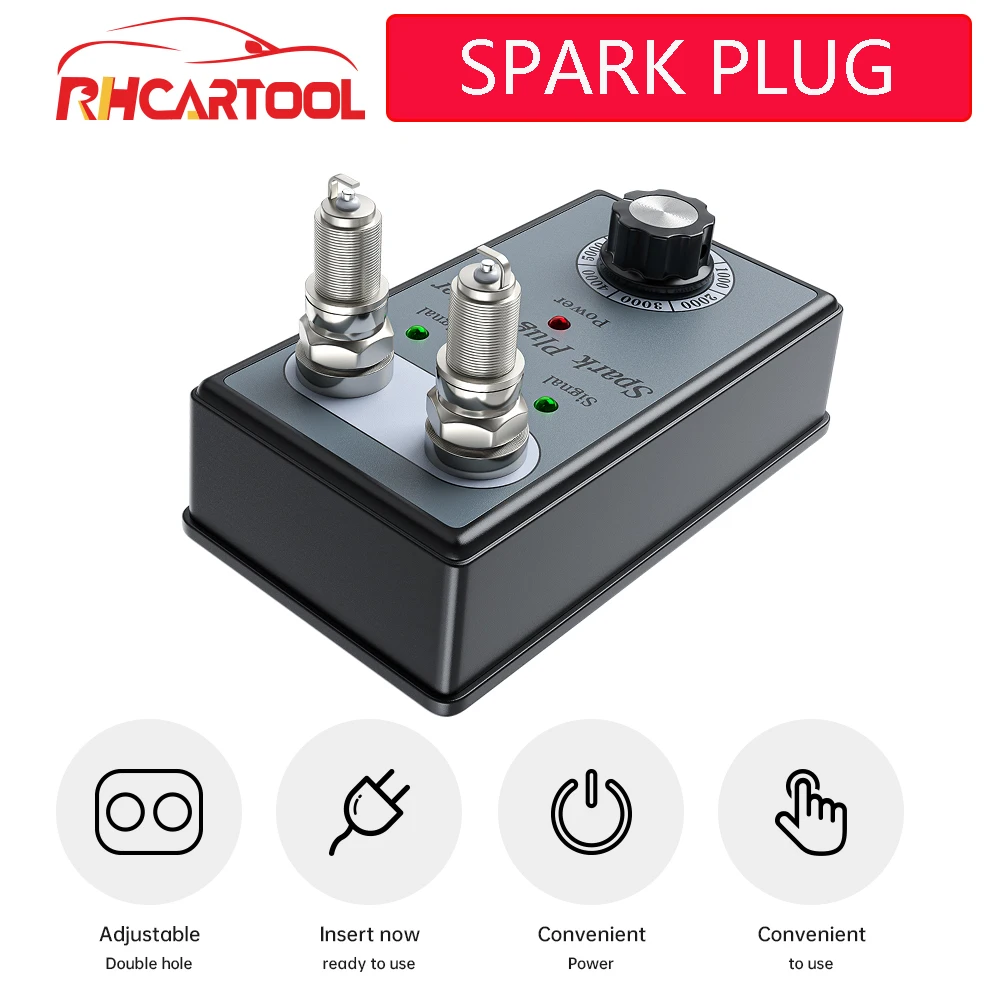 Автомобильные аксессуары OBD2 тестер свечей зажигания с двумя отверстиями