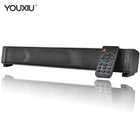 YOUXIU 20 Вт 3D стерео звук объемный динамик проводная и Беспроводная Bluetooth Саундбар DSP аудио встроенный микрофон для ПКТВтелефона