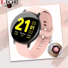 Смарт-часы LIGE унисекс с Bluetooth, пульсометром, фитнес-трекером, для Android, IOS, Xiaomi, Huawei