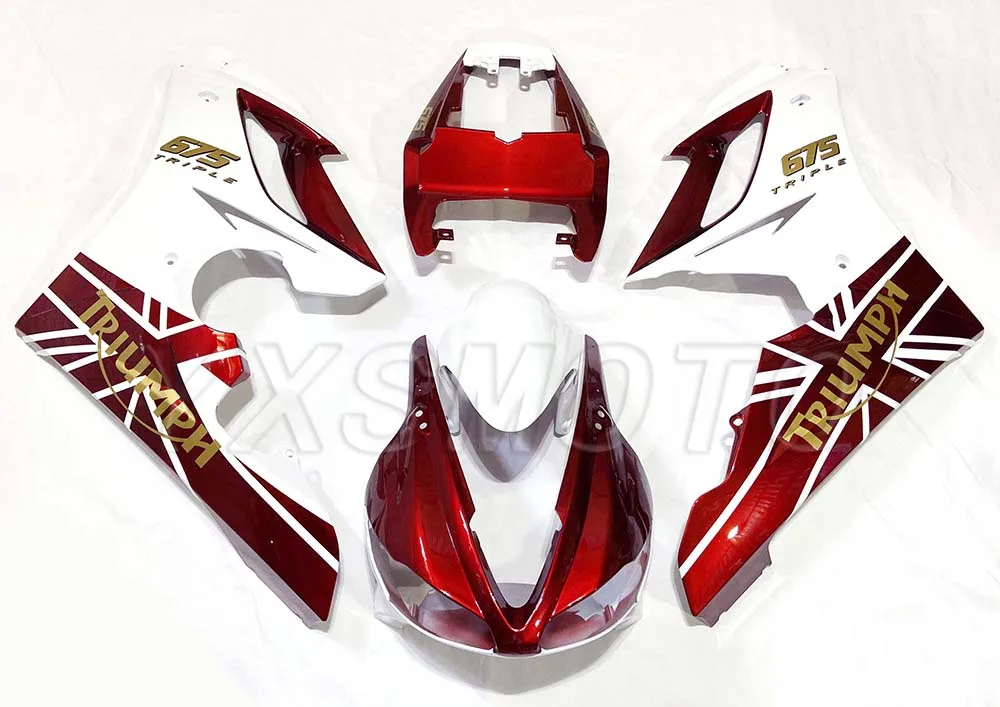 Абсолютно Новый ABS механический инжектор обтекателя комплект для Triumph Daytona 675R 2006