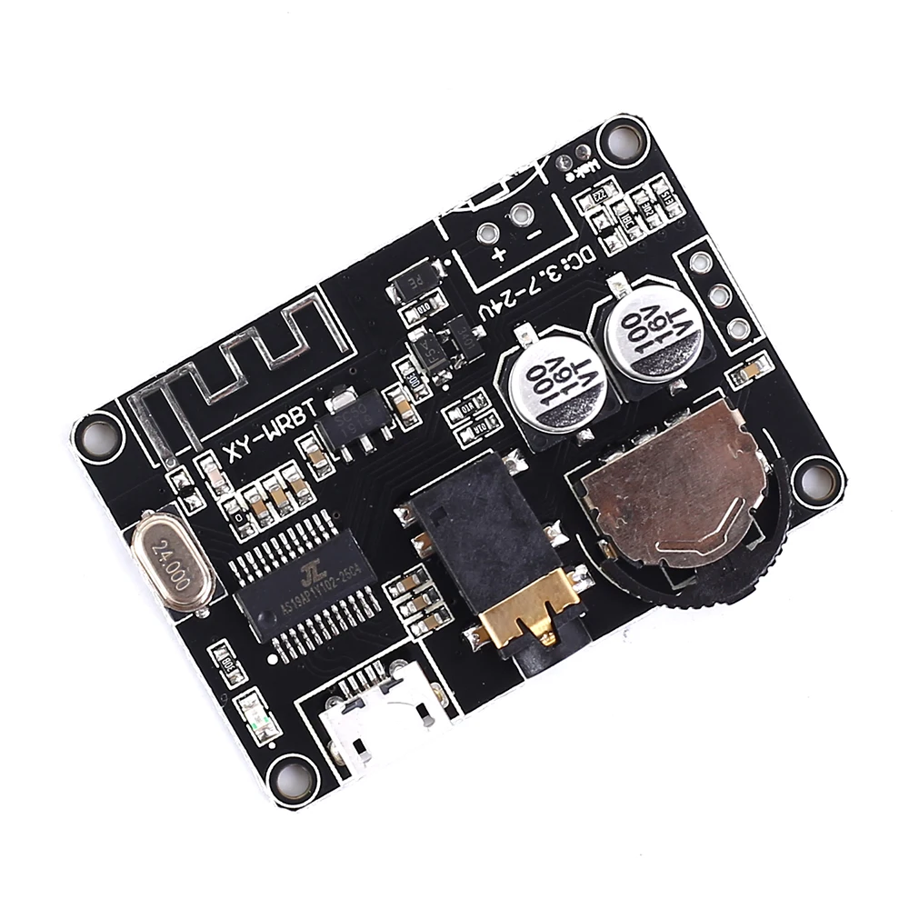 

DC 3.7V-24V Bluetooth Audio Decoder Module BLE5.0 Bluetooth Receiver Module for DIY