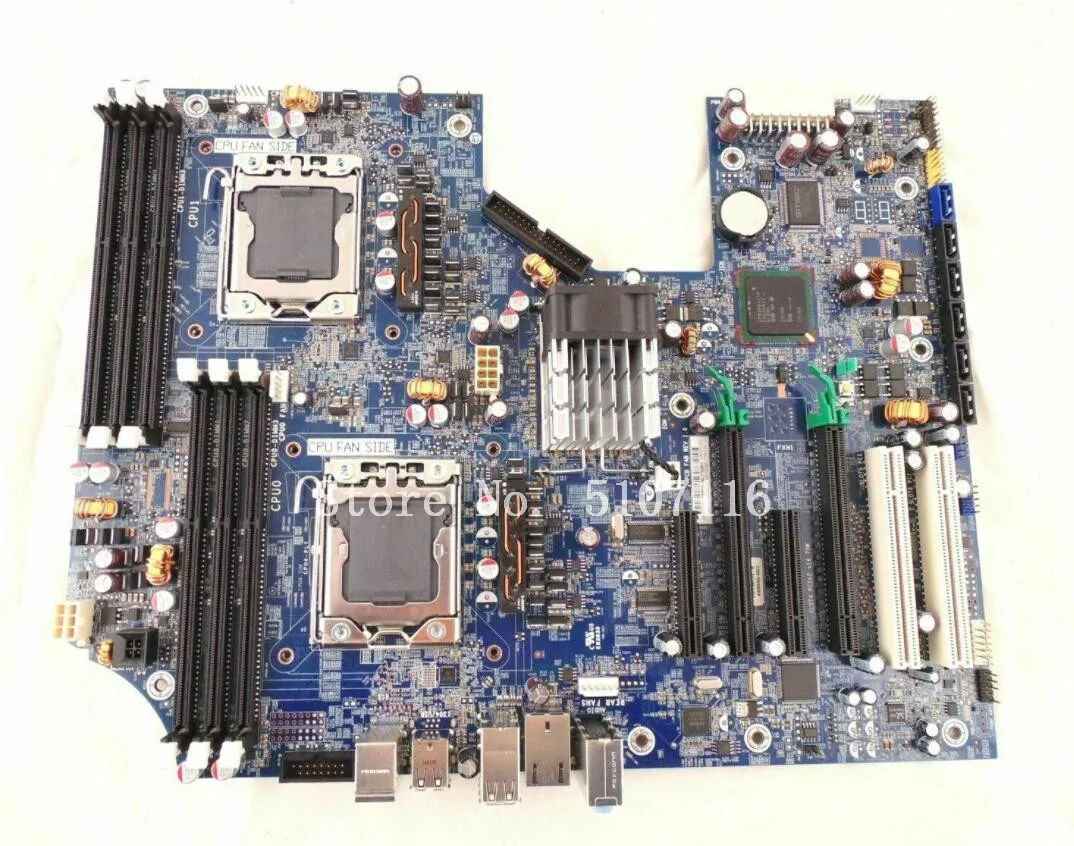 Материнская плата настольной рабочей станции для Z600 461439 001 460840 002 будет проверена