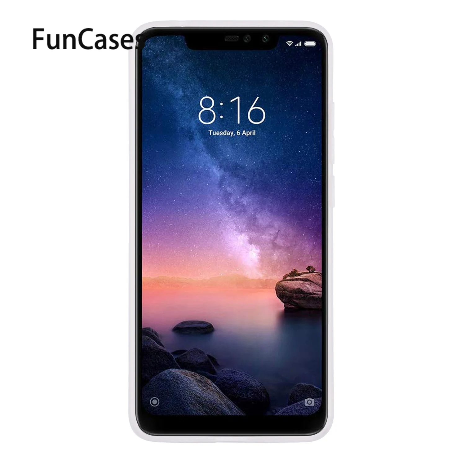 Мобильный чехол для ajax Redmi Note 6 силиконовый с бриллиантами Xiaomi cellular Pro мягкий