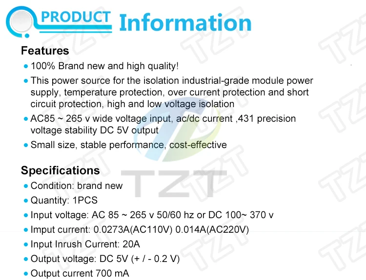 Завеса 5V 700mA(3,5 W) изолированный выключатель питания модуль AC-DC понижающим модуль 220 в свою очередь 5V
