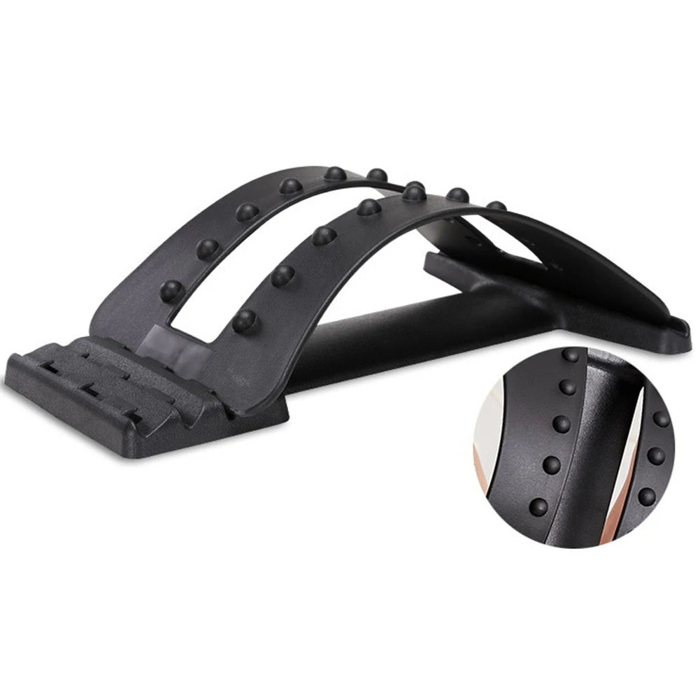 Массажер для спины снаряжение фитнеса растягивающийся массажер поясничный