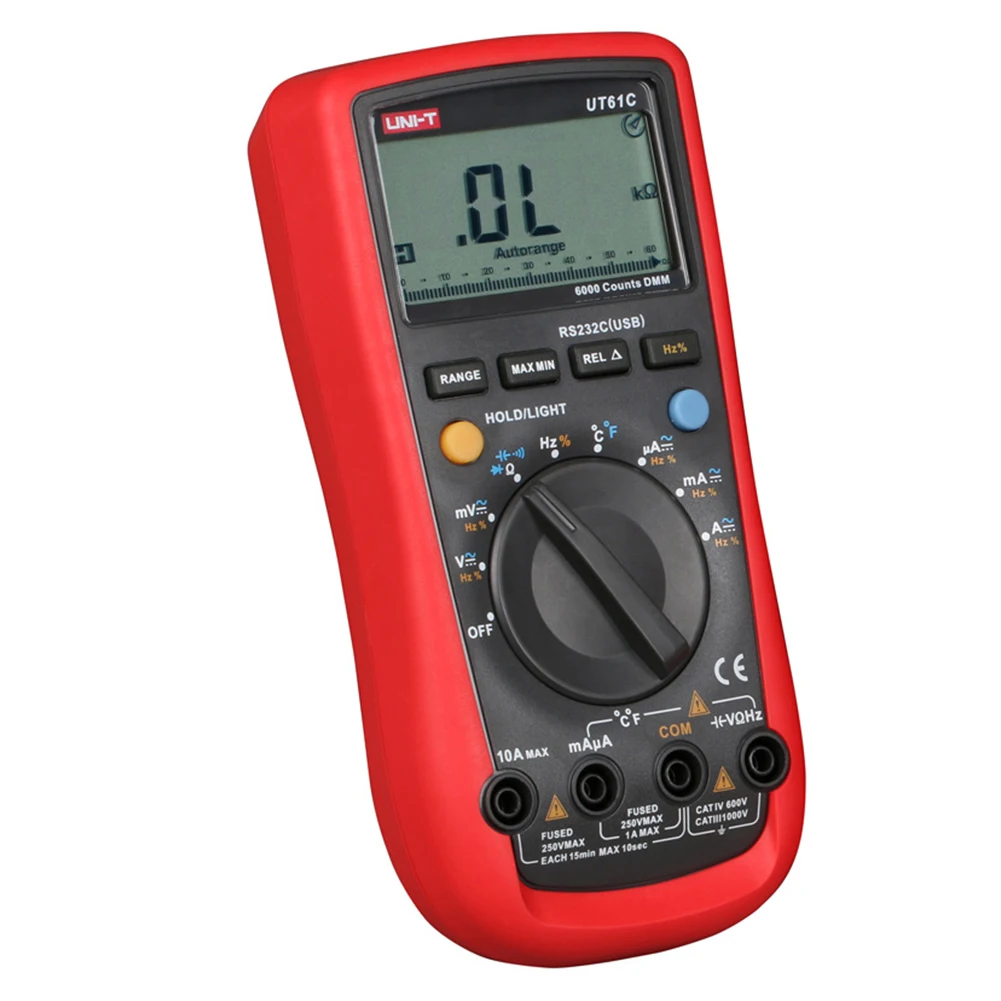 

Modern Digital Multimeter Portable Handheld Backlight Diode Test Tester Electrical LCD Display With Bracket Auto Range Safety