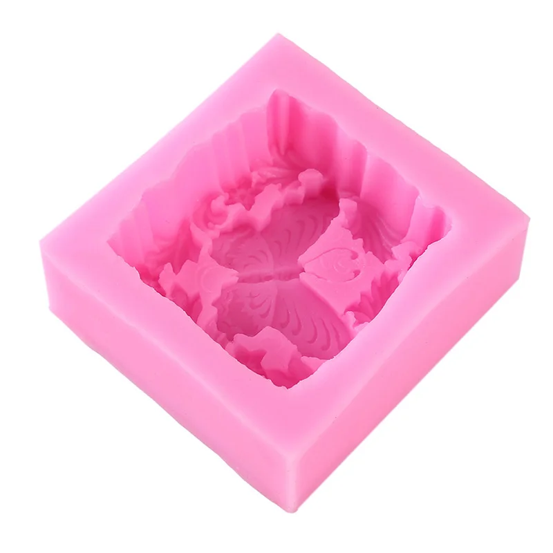 Бабочка ремесло форма искусства силиконовая помадка Шоколадное Мыло формы