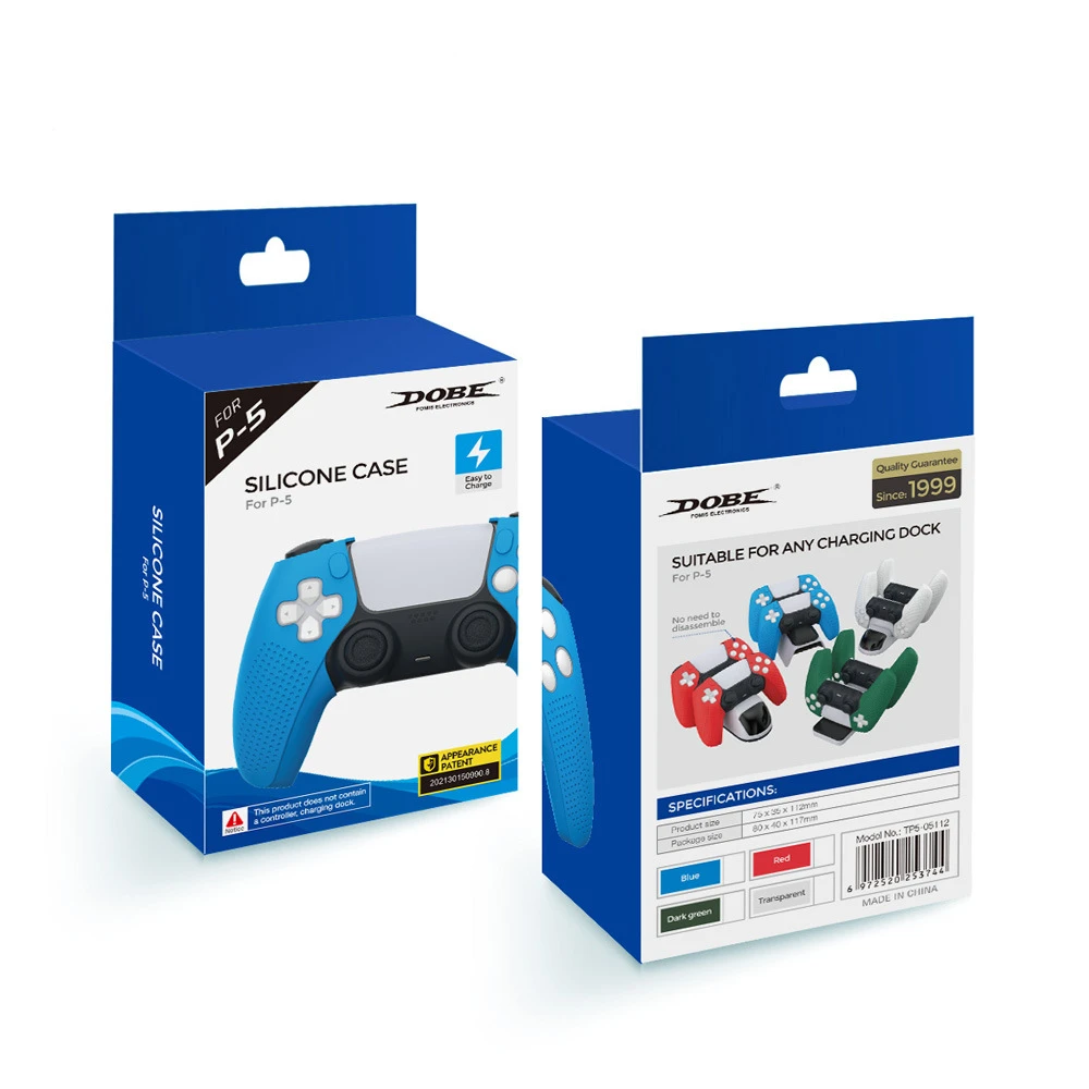 

Game Controller Silicone Case for PS5 Split Silicone Sleeve Gamepad Protective Sleeve