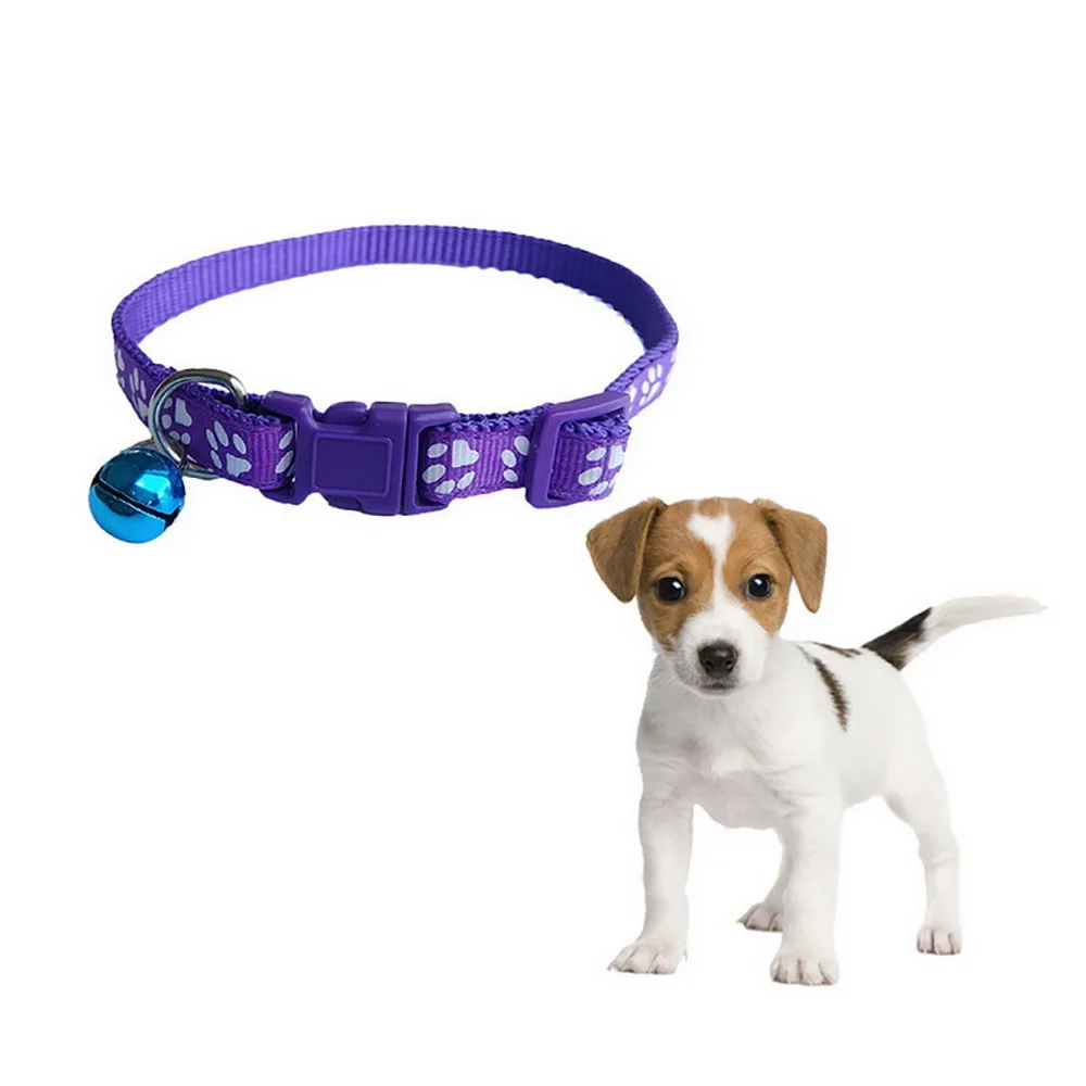 Регулируемый Собачий Ошейник Светоотражающий Поводок для кошек и маленьких
