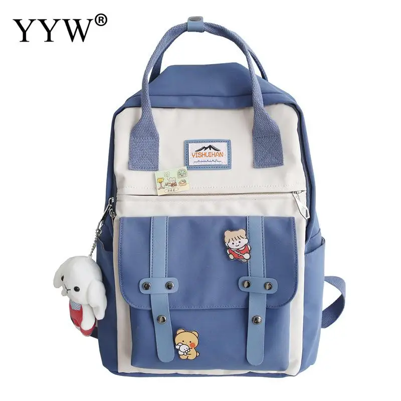 

Kawaii Nylon Women Backpack Cute Student Bookbag Schoolbags Mochilas 2021 Luggage Backpack New Cute Fashion Leisure Vacation