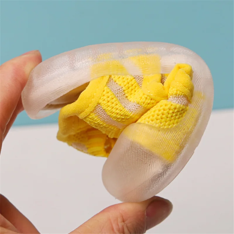 Сандалии DIMI детские дышащие удобная мягкая подошва летняя вязаная обувь для