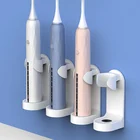 Крепится на стену зубная паста бесследная зубная щетка пластиковая электрическая стойка адаптация водонепроницаемый крючок для хранения ванной комнаты