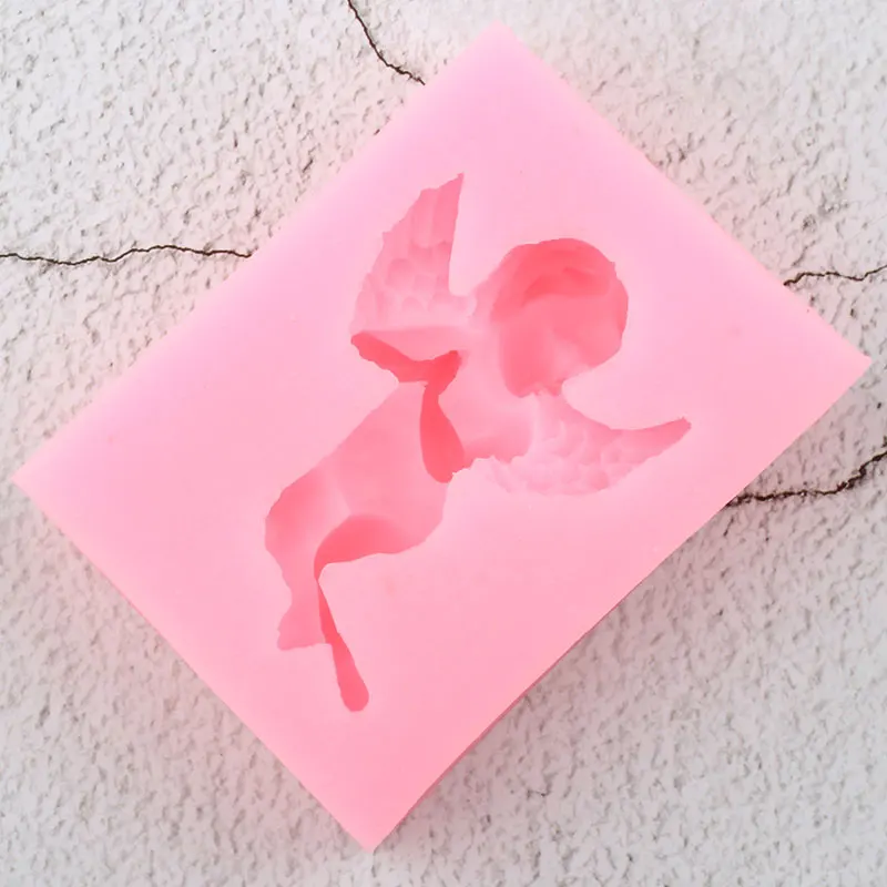 Sugarcraft Angel Детские Силиконовые Формочки кекс сделай сам Топпер помадка