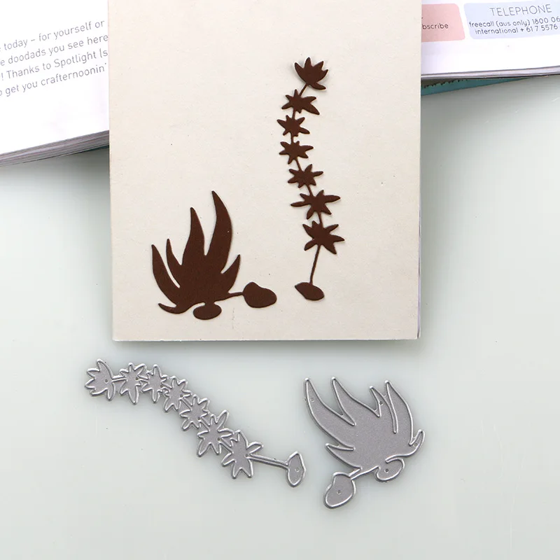 Металлические Вырубные штампы duрождения трафарет морская трава сделай сам