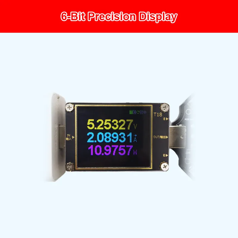 Приложение 3,0 HD цветной TFT USB Тестер dc Цифровой вольтметр Амперметр voltimetro power bank Напряжение вольтметр измеритель Электрический доктор