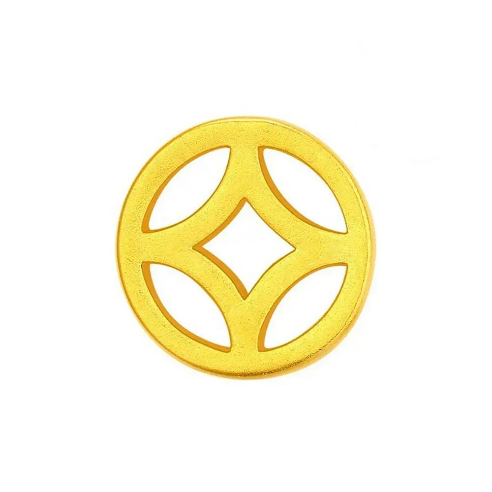 Бусина из желтого золота 999 пробы для самостоятельного изготовления браслета