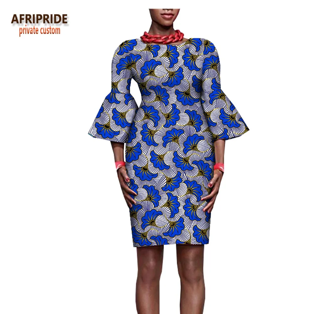 Летнее Новое поступление AFRIPRIDE Private Custom plus Мини платье для женщин с широким