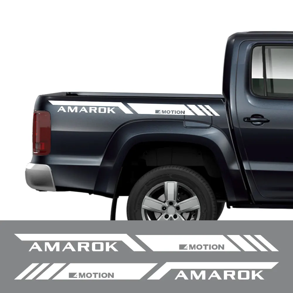 

VW Volkswagen Amarok Пикап задний багажник боковые наклейки для грузовика автомобильные наклейки движение графика виниловые декоративные Чехлы Amarok...