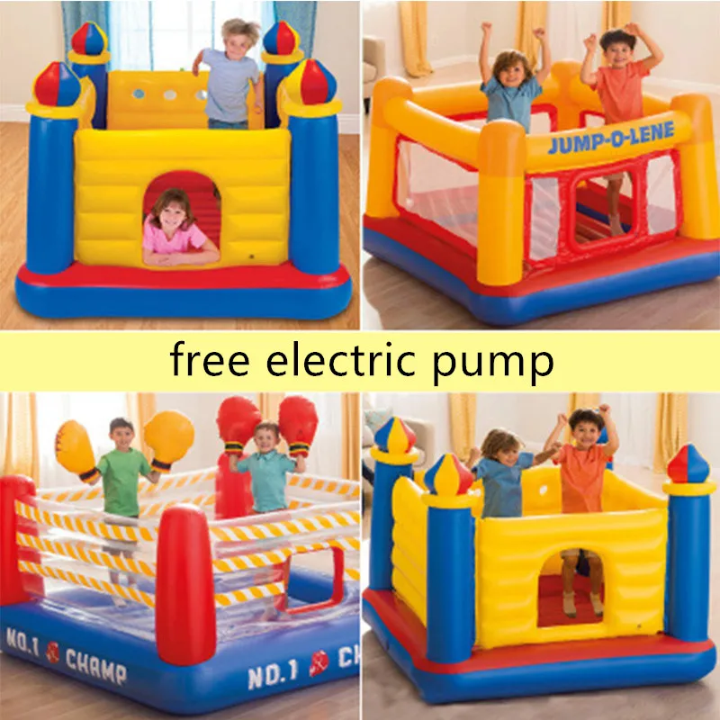 

Home Use Kids Inflatable Castle Inflatable Wrestling Jumping Bouncy Boxing Rings Bounce House Sport Playng Game For Children