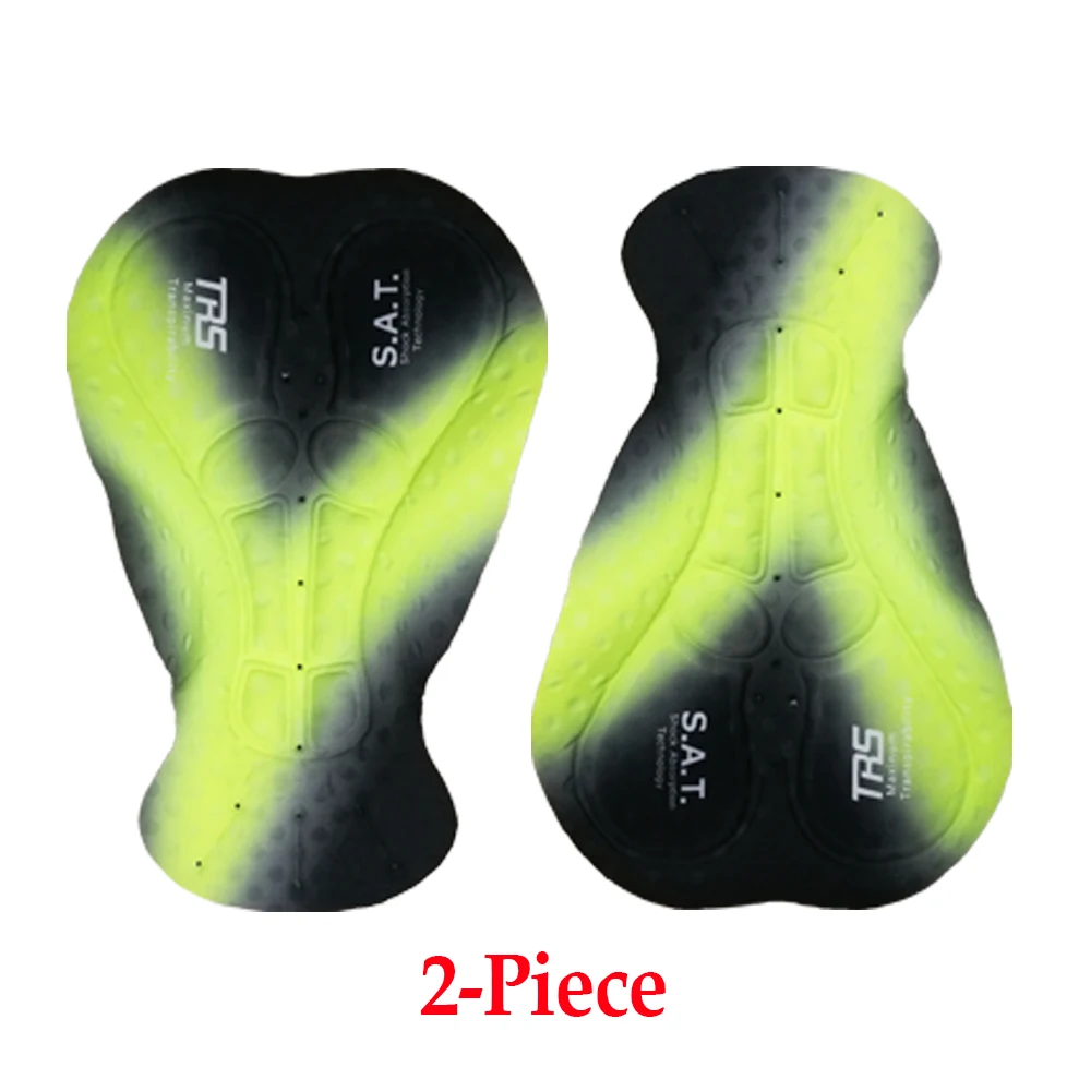 Gel Pad-3(2 pcs) Комплект из 2 предметов велосипедная гелевая накладка 5D 12D 19D 20D наколенники Велосипедный спорт Велоспорт шорты дышащие велосипедные шорты MTB для верховой езды Костюмы подушки - Цвет: Gel Pad-3(2 pcs)