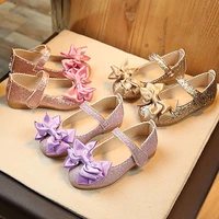 children girl princess kids leather shoes for girls leather single shoes girls flat heel nubuck single shoes bowknot dance shoes