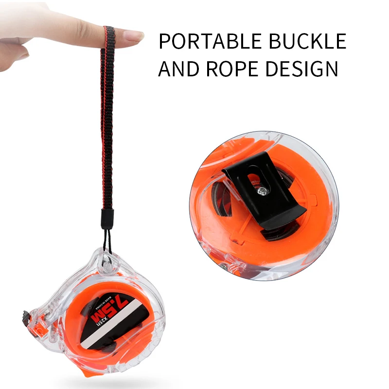 Портативная нейлоновая измерительная лента 5 м водонепроницаемая линейка