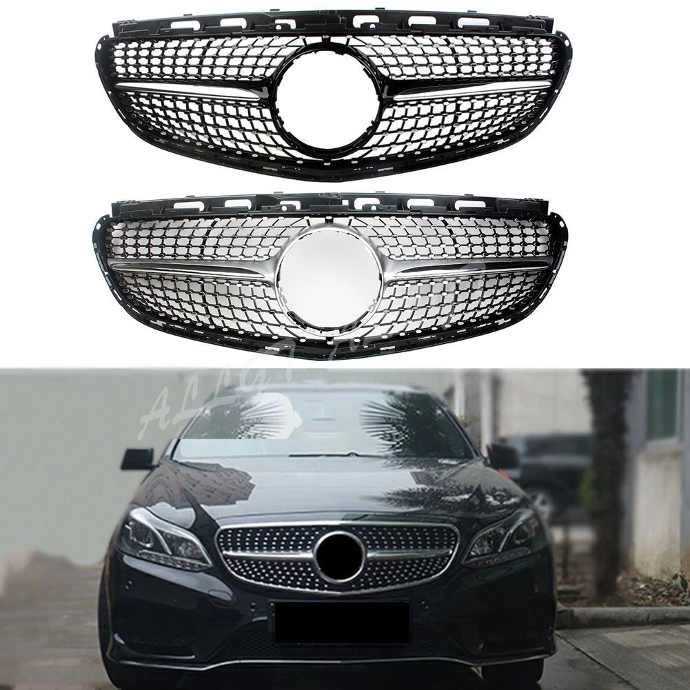 Передний жаберный бампер верхняя решетка радиатора подходит для Mercedes Benz W212 E-Class