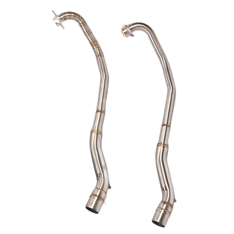 

Motorcycle Exhaust Pipe Connection Mid Pipe Middle Connecting Tube Slip on Exhaust System for Yamaha LC150/Y15ZR