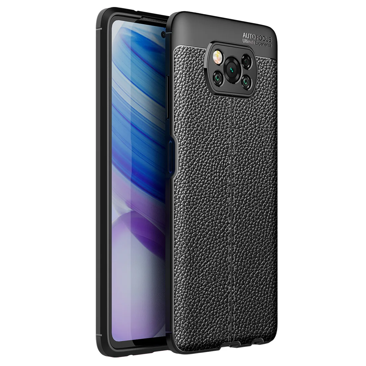 

Противоударный силиконовый защитный чехол для Xiaomi Poco X3 Pro