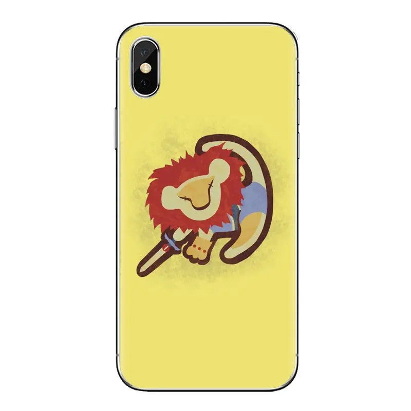 For Huawei G7 G8 P7 P8 P9 Lite Honor 4C 5X 5C 6X Mate 7 8 9 Y3 Y5 Y6 II 2 Pro 2017 Simba Funny Face Lion King Floral Phone Cover |