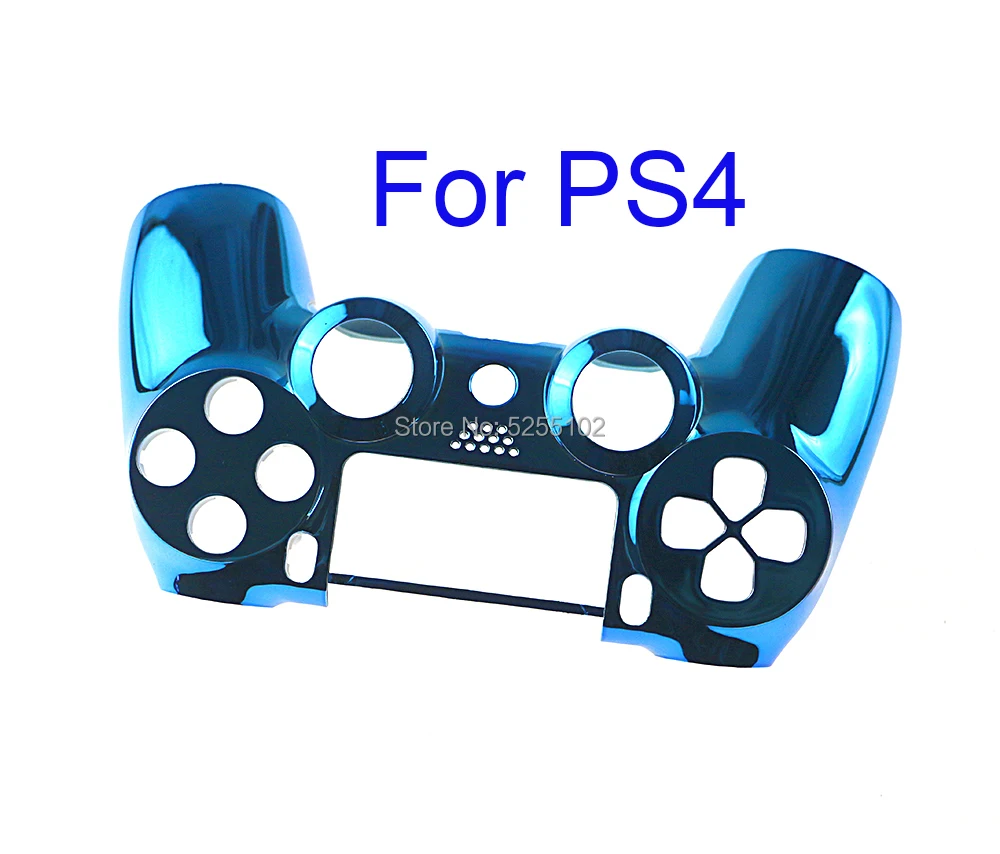 10 шт для PS4 хромирование спереди со шнуровкой наверху Корпус Оболочка Чехол