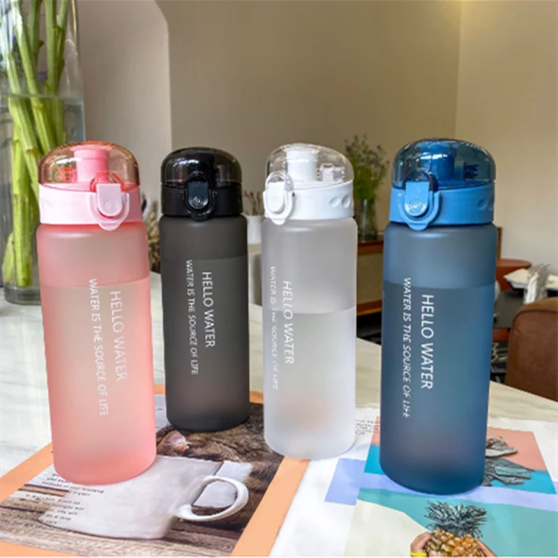 780 мл пластиковая бутылка для воды питья портативная спортивная чашка чая кофе