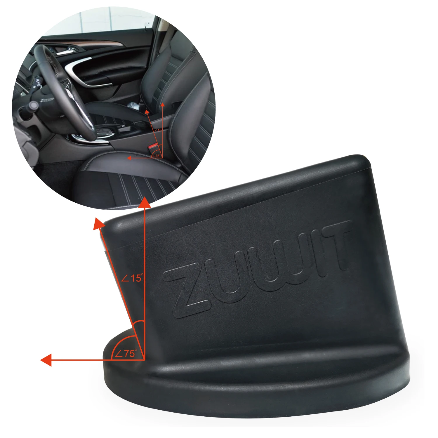 Пряжка автомобильного ремня безопасности держатель изготовлен из экологически