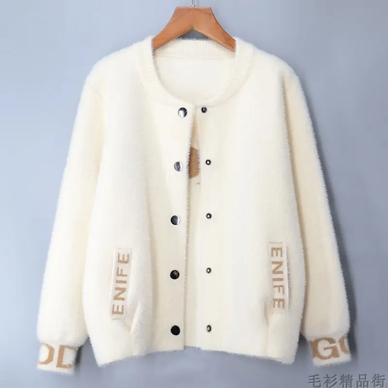 

Winter Warm Teddy Fur Jacket Coat Women Casual Fashion Mink Faux Fur Overcoat Fluffy Cozy Loose Outerwear Female