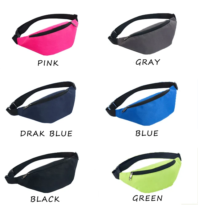 2019 Горячая Повседневная нагрудная из ткани Оксфорд пояс поясная сумка для