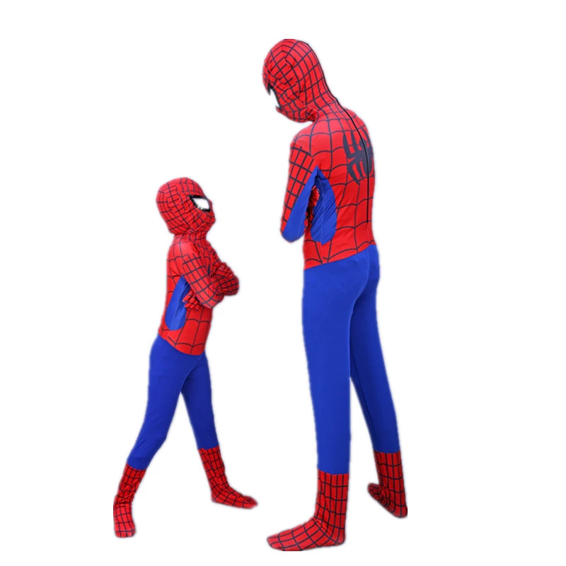 Костюм Человека паука Детский костюм с 3d маской для девочек и детей Удивительный