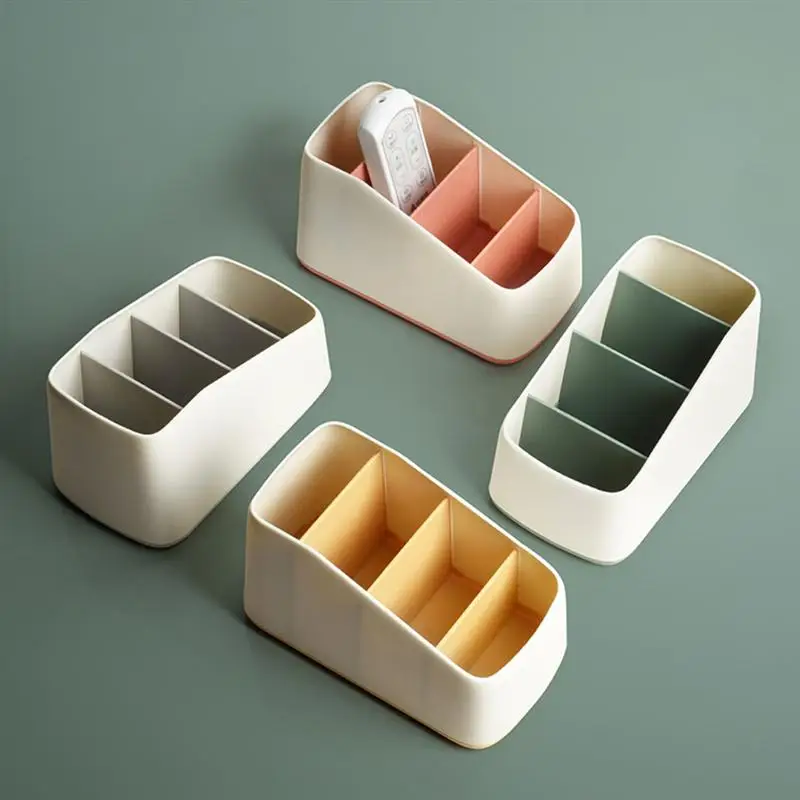 

1PC Office Storage Box Desktop Makeup Box Household Jewelry Case Container For Home Office Storage