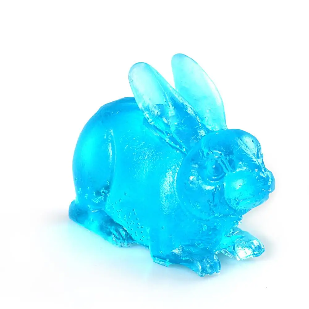 1 шт. 3D Кролик Силиконовый форма помадка торт свечи шоколад формы DIY мыло Смола