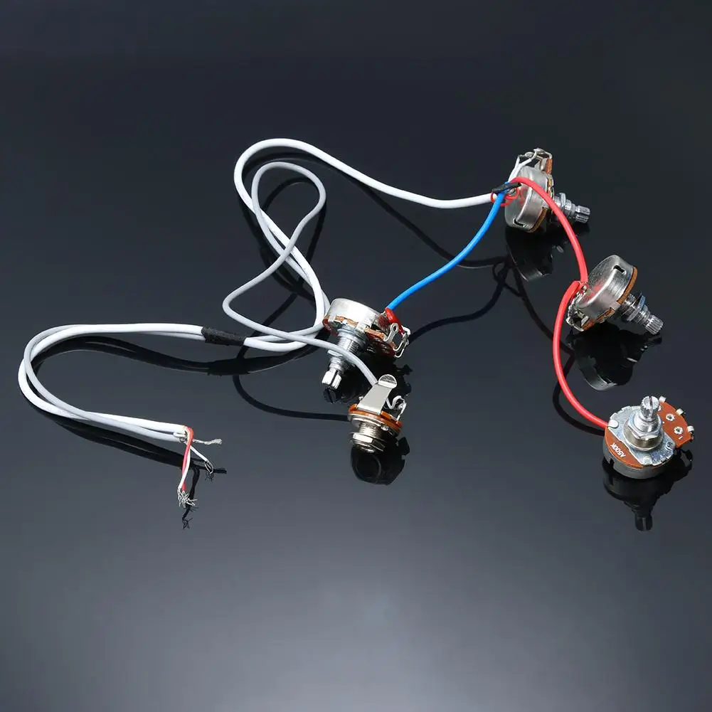 1 set epi lp elektrische gitarre kabelbaum prewired kit für epi sg lp mit voller größe tone control verdrahtung harness free global shi