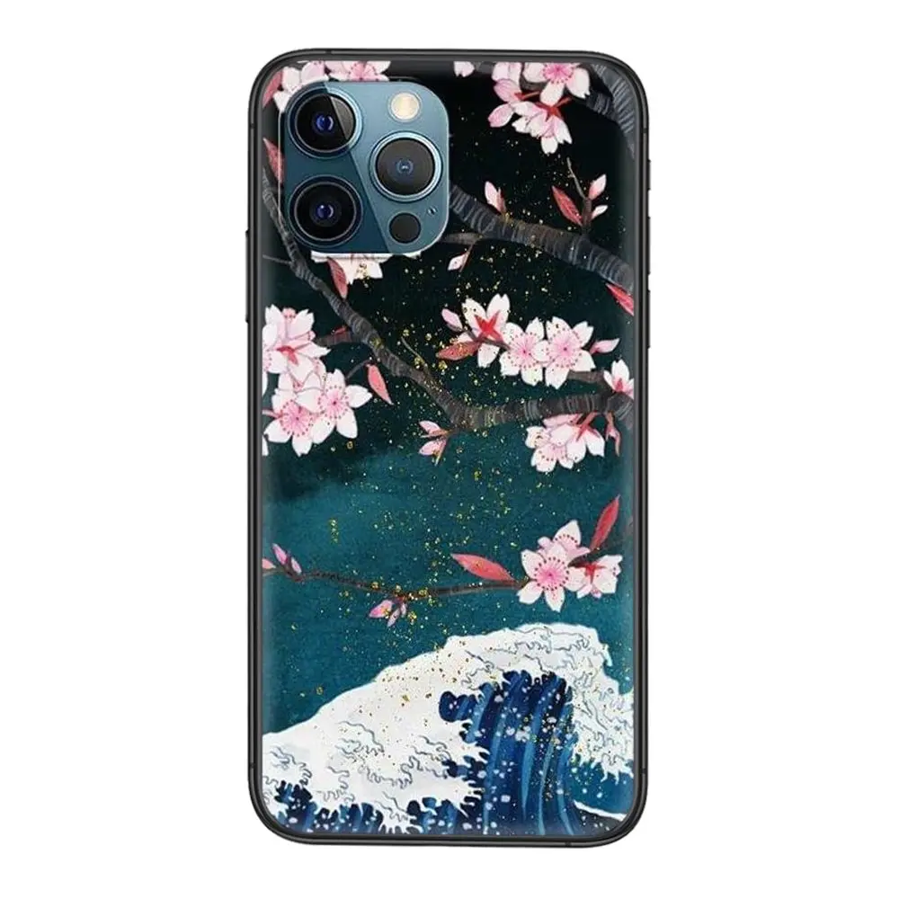 Новый стиль роскошный золотой фольга Ginkgo черный Hoesjes тренд Etui для Xiaomi Mi 10 11 9 10T Pro